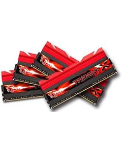 G.Skill 16GB DDR3 PC3-19200 2400MHz Trident X Series CL10 (10-12-12-31) Quad Channel kit