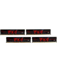 G.SKILL 64GB (4 x 16GB) Aegis DDR4 PC4-17000 2133MHZ for Intel Z170 Platform and Intel X99 Platform 288-Pin Desktop Memory Model F4-2133C15Q-64GIS