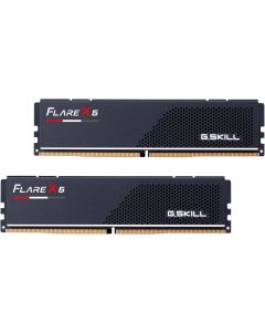 G.SKILL Flare X5 Series (AMD Expo) DDR5 RAM 64GB (2x32GB) 5200MT/s CL36-36-36-83 1.25V Desktop Computer Memory UDIMM - Matte Black (F5-5200J3636D32GX2-FX5)