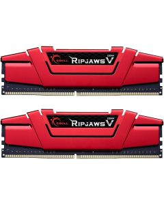 G.SKILL 16GB (2 x 8GB) Ripjaws V Series DDR4 PC4-19200 2400MHz for Intel X299 / Z270 / Z170 / X99 Platform Desktop Memory Model F4-2400C17D-16GVR